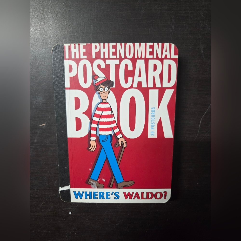 Where's Waldo Postcard Book